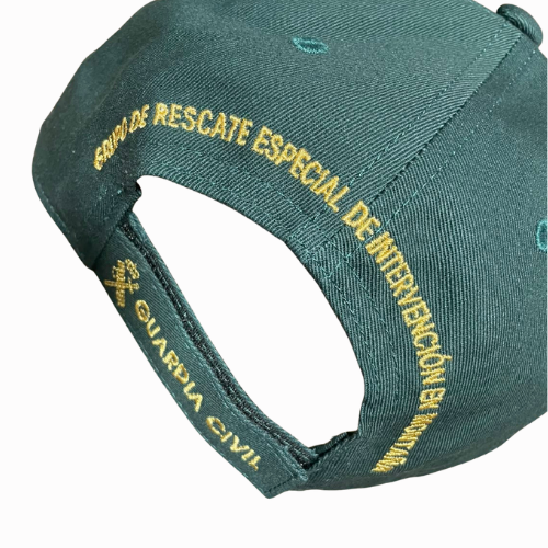 Gorra Verde Oscura Bordada GREIM Guardia Civil