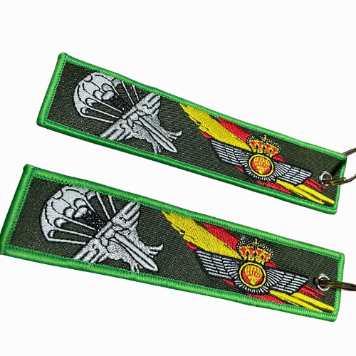 Llavero de Lona Bordada EZAPAC Ejército del Aire