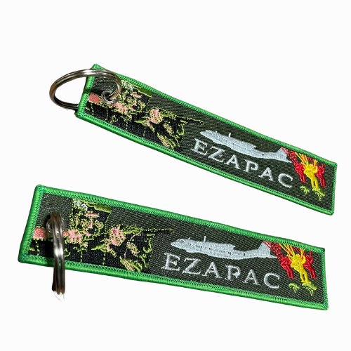 Llavero de Lona Bordada EZAPAC Ejército del Aire