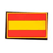Parche Bandera España PVC con velcro 8x5cm