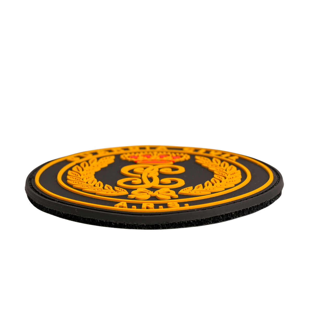 Parche Guardia Civil A.R.S. Circular PVC con Velcro — 9 cm