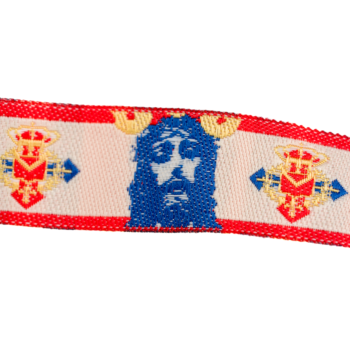 Pulsera de tela El Cautivo con el rostro de Jesucristo