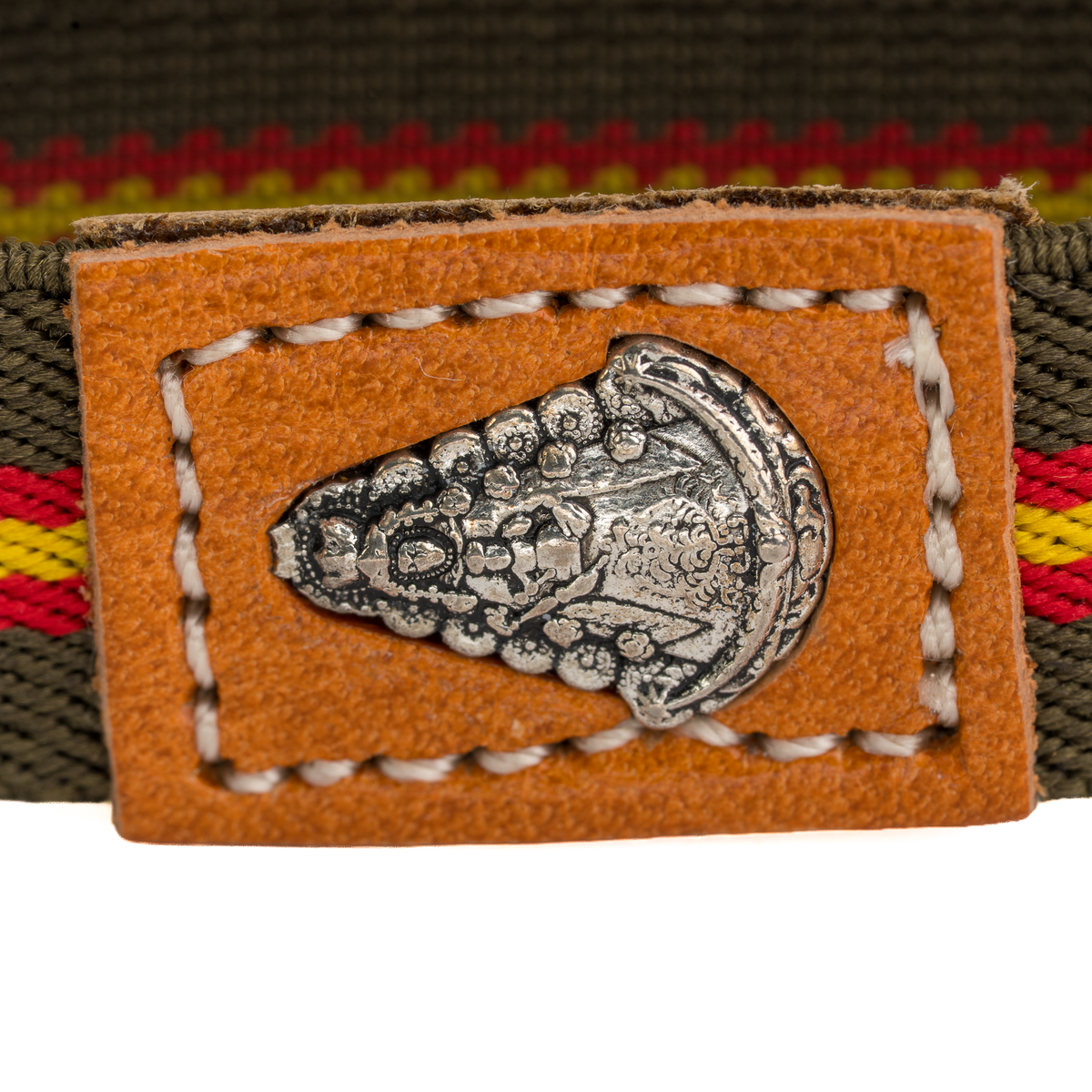 Elastisches Armband mit der Jungfrau von El Rocío und der spanischen Flagge