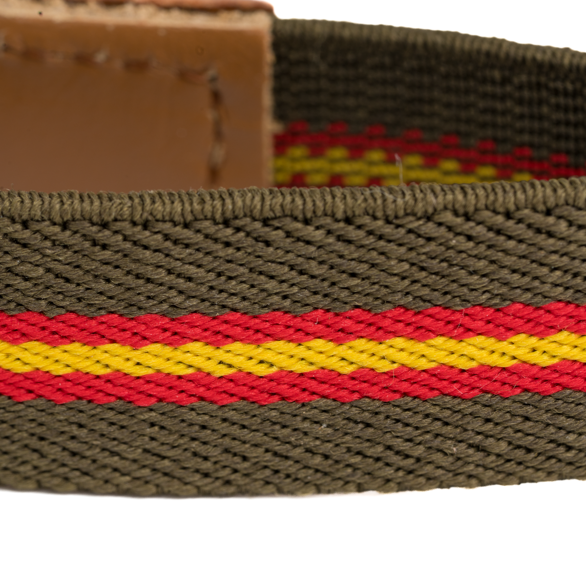 Elastisches Armband mit der Jungfrau von El Rocío und der spanischen Flagge
