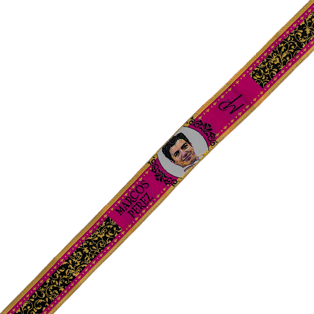 Pulsera taurina de tela Marcos Pérez