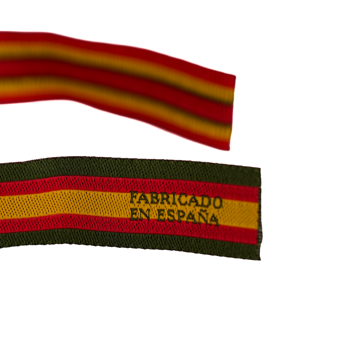 Pulsera tela Virgen del Pilar bandera de España