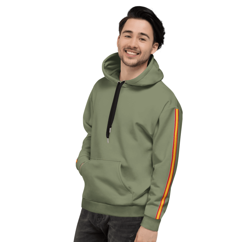 Sudadera de España verde unisex