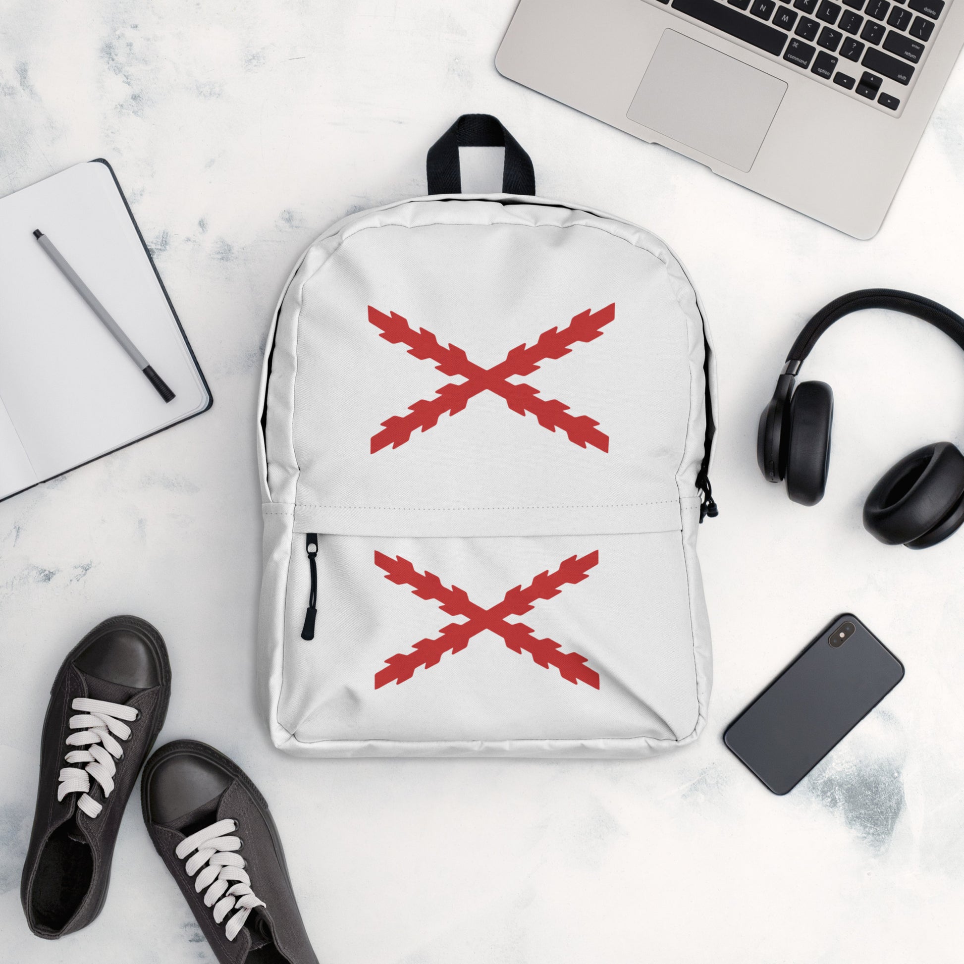 Mochila Cruz de Borgoña - LaFlamencadeBorgoña