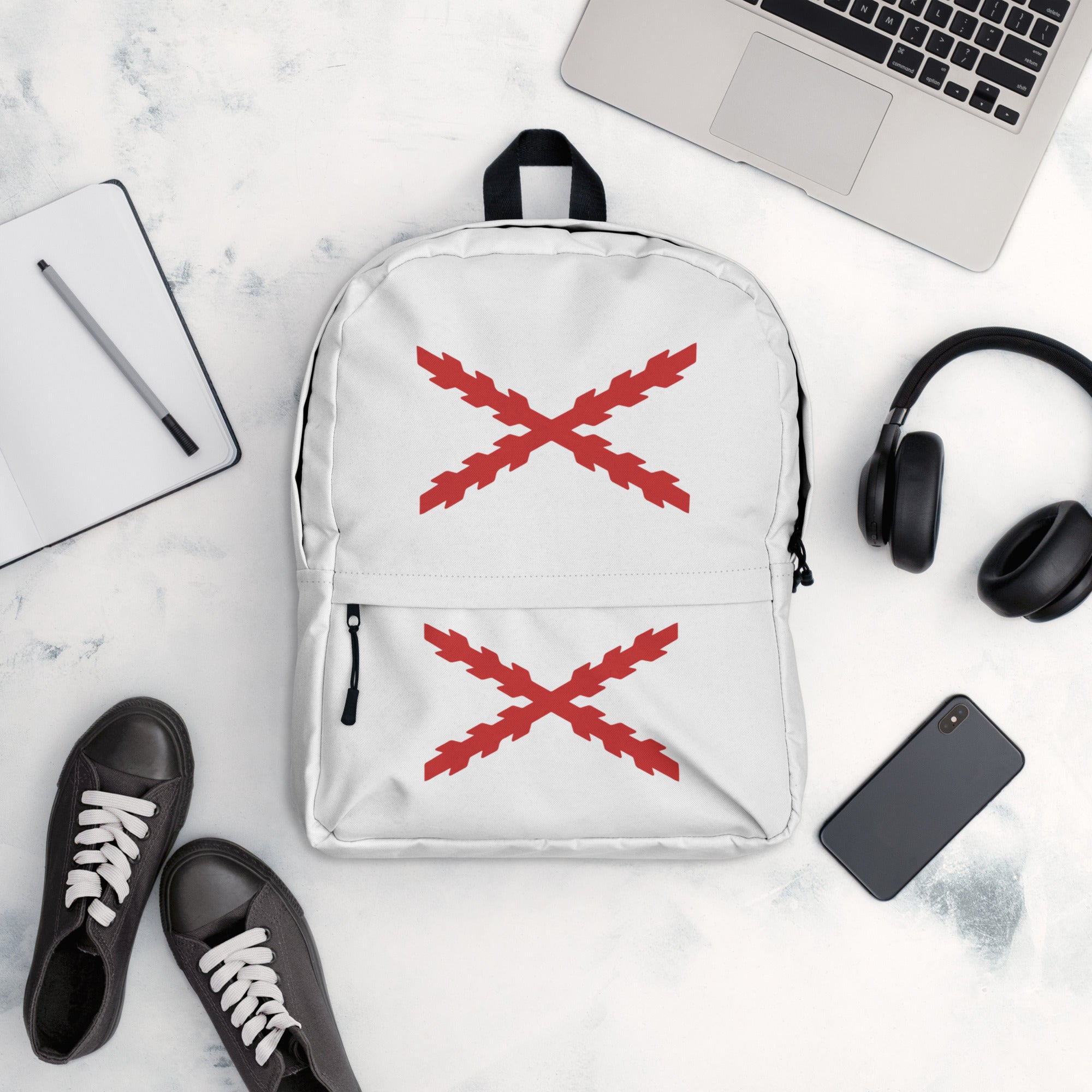 Mochila Cruz de Borgoña - LaFlamencadeBorgoña