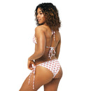 Bikini de triángulo Cruz de Borgoña mosaico - LaFlamencadeBorgoña