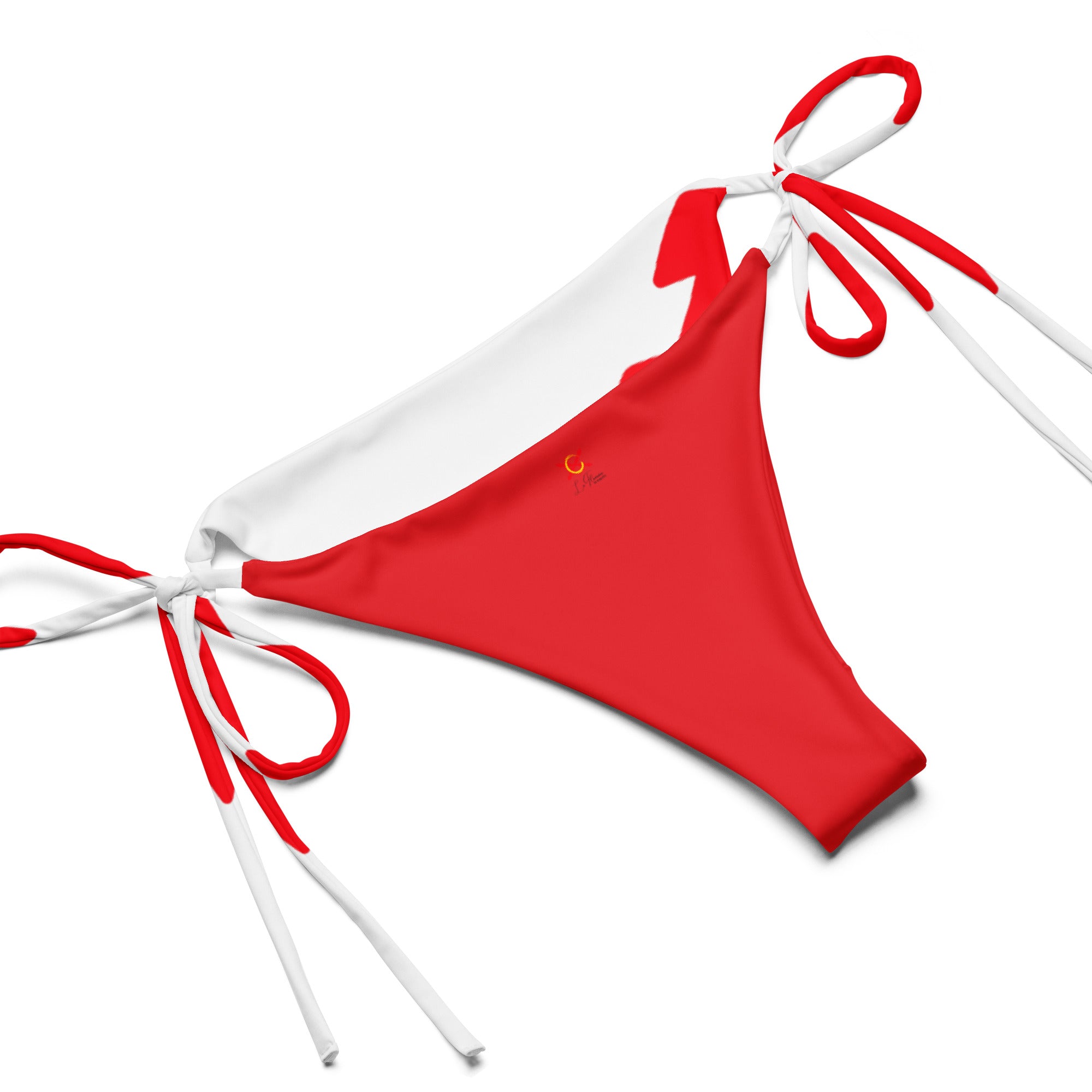 Bikini de triángulo Cruz de Borgoña - LaFlamencadeBorgoña