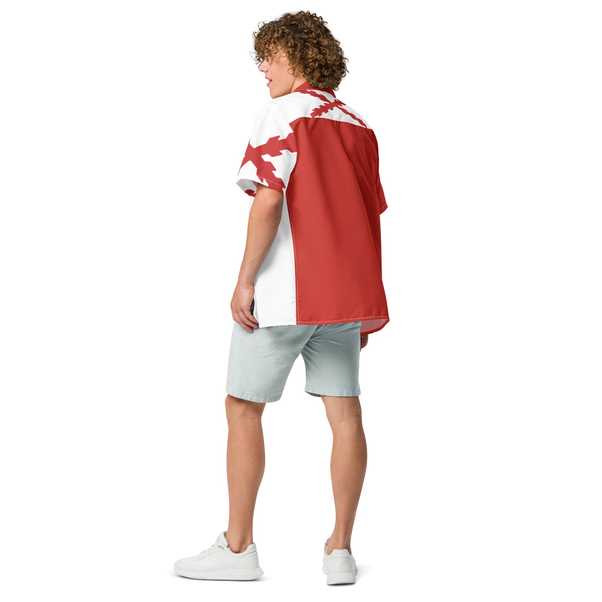 Comprar Camisa Cruz de Borgoña manga corta unisex Bandera España La Flamenca de Borgoña Patricia Muñoz VOX