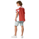 Camisa Cruz de Borgoña manga corta unisex - LaFlamencadeBorgoña