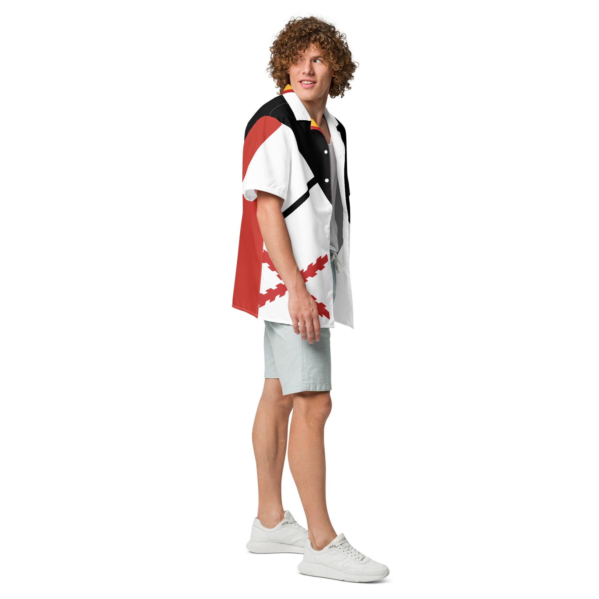 Comprar Camisa Cruz de Borgoña y Bandera España manga corta unisex Bandera España La Flamenca de Borgoña Patricia Muñoz VOX