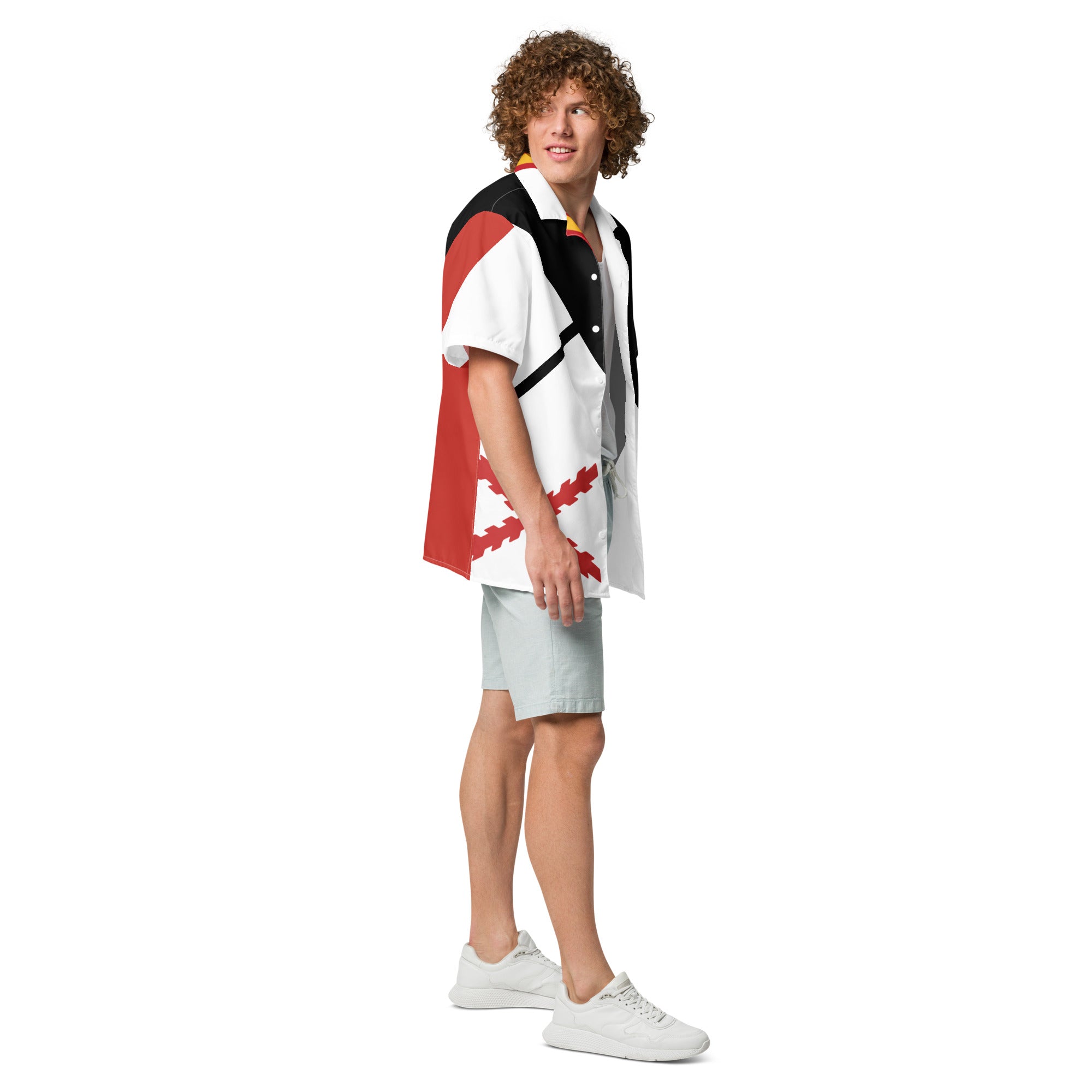 Comprar Camisa Cruz de Borgoña y Bandera España manga corta unisex Bandera España La Flamenca de Borgoña Patricia Muñoz VOX