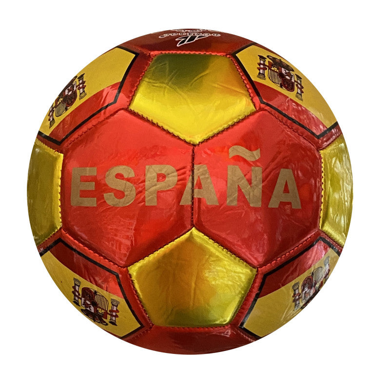 Balón España Talla 5 (2 capas) Dorado