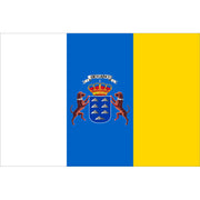 Bandera de Canarias 150x90 cm Poliéster