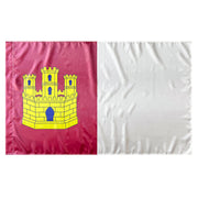 Bandera de Castilla-La Mancha Carmesí 150x90 cm Satén