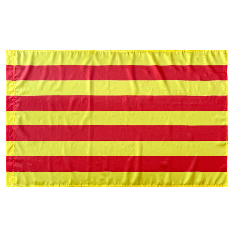 Bandera de Cataluña 150x90 cm Satén