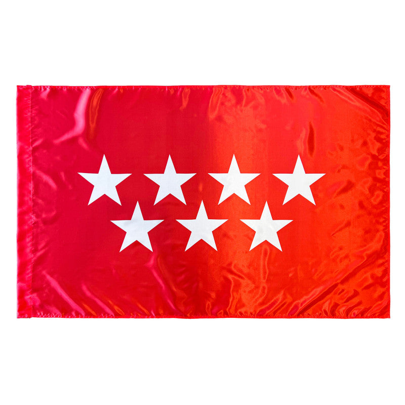 Bandera de la Comunidad de Madrid 150x90 cm Satén