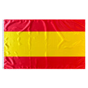 Bandera de España sin Escudo con 2 Ojales metálicos 150x90 cm Satén