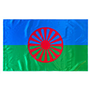 Bandera Gitana Gypsy Romani people 150x90 cm Satén