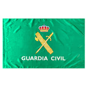 Bandera de la Guardia Civil Verde 150x90 cm Satén