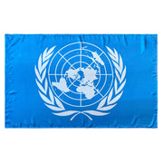Bandera de ONU Organización de las Naciones Unidas 150x90 cm Satén