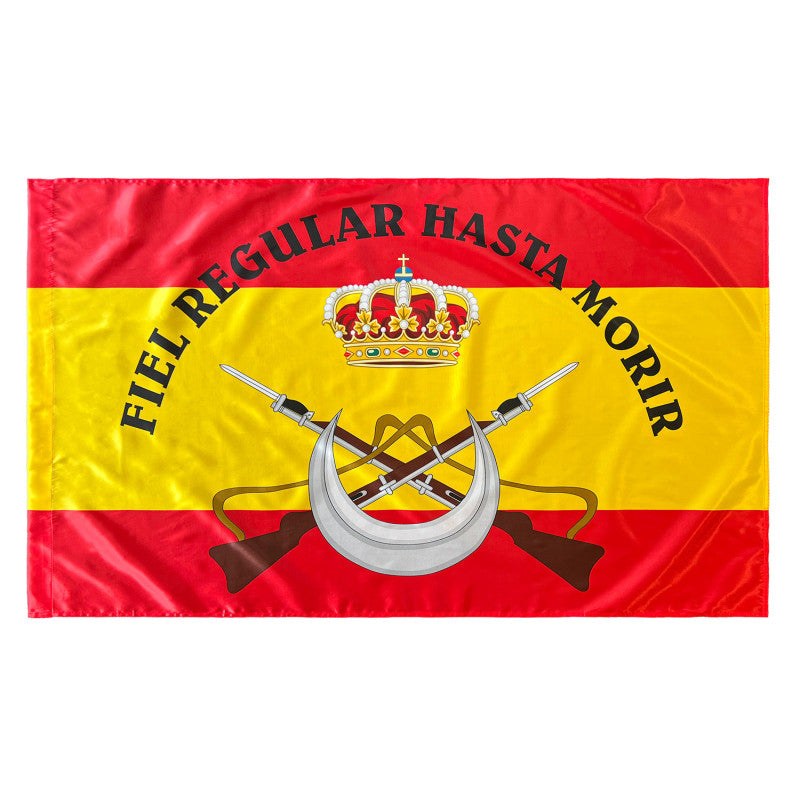 Bandera de los Regulares 150x90 cm Satén