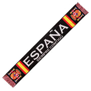 Bufanda España negra "Siempre contigo" (130 x 20 cm)