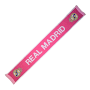 Bufanda Real Madrid rosa (140 x 20 cm)