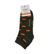 Comprar Calcetines Bandera España verde corto tobilleros Bandera España La Flamenca de Borgoña Patricia Muñoz VOX