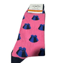 Calcetines taurinos rosa capote - LaFlamencadeBorgoña