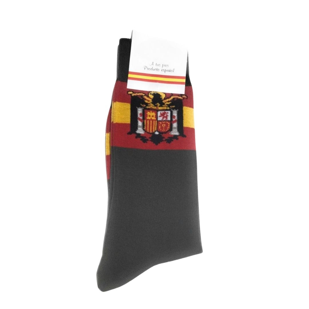 Comprar Calcetines Falange Española con Bandera de España - Verde (copia) La Flamenca de Borgoña, Bandera de España, Cruz de Borgoña, Patricia Muñoz, VOX, Santiago Abascal