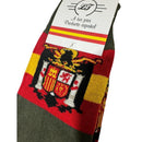 Comprar Calcetines Falange Española con Bandera de España - Verde (copia) La Flamenca de Borgoña, Bandera de España, Cruz de Borgoña, Patricia Muñoz, VOX, Santiago Abascal