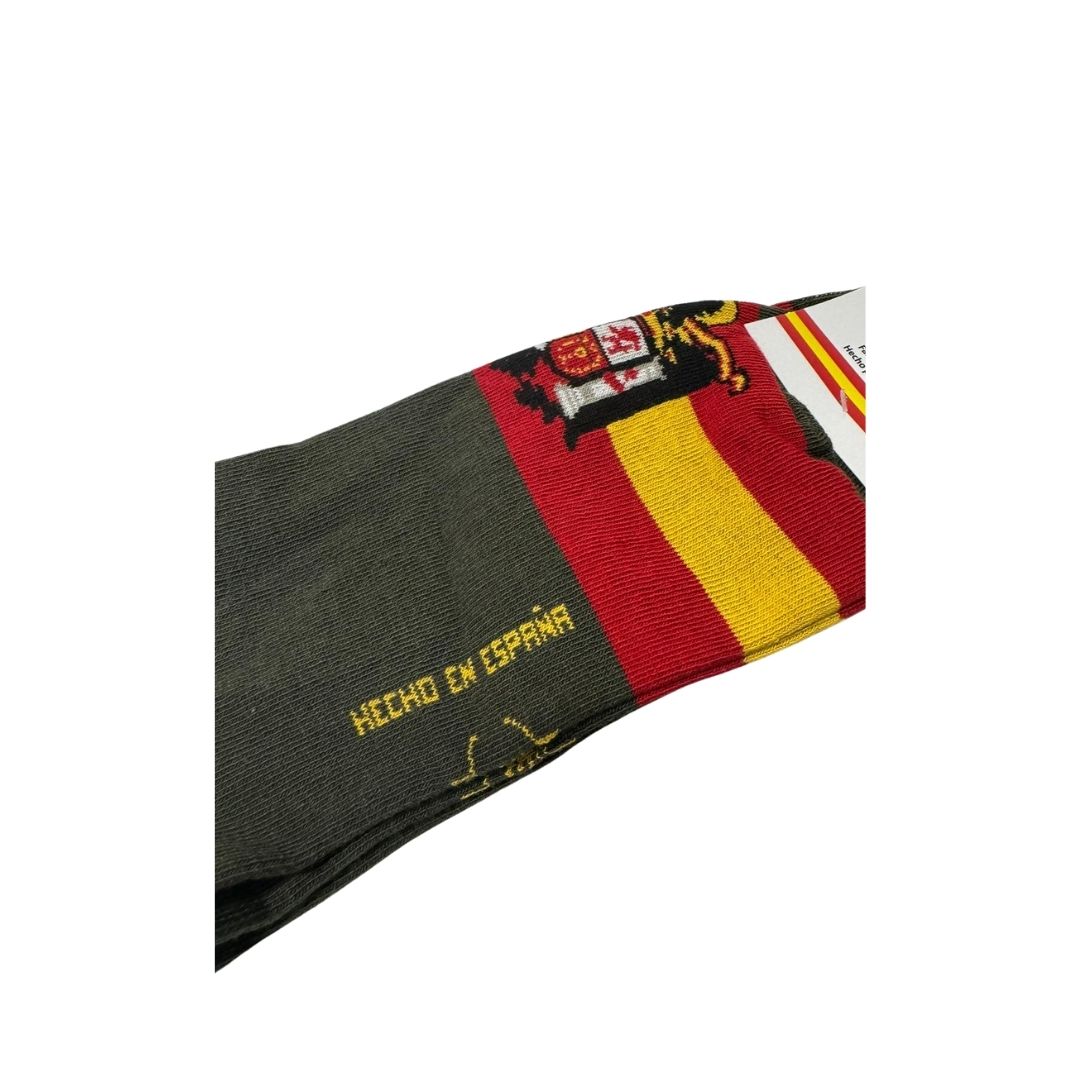 Comprar Calcetines Falange Española con Bandera de España - Verde (copia) La Flamenca de Borgoña, Bandera de España, Cruz de Borgoña, Patricia Muñoz, VOX, Santiago Abascal