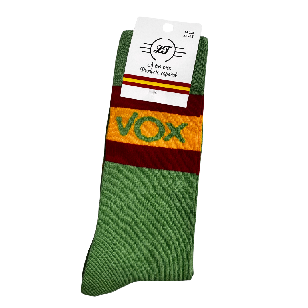 Calcetines VOX verdes