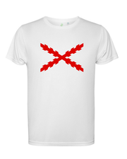 Camiseta de deporte unisex Cruz de Borgoña - Técnica sostenible