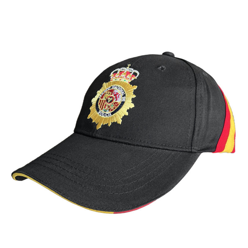 Gorra Policía Nacional con bandera España