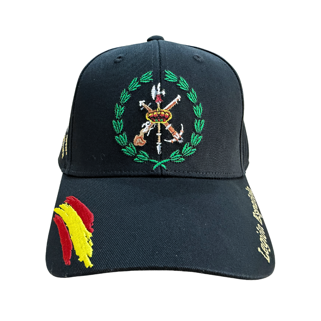 Gorra Negra Legión Española “Los Novios de la Muerte”