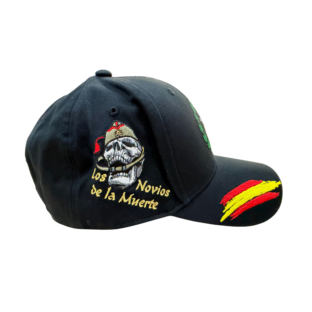 Gorra Negra Legión Española “Los Novios de la Muerte”