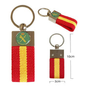 Llavero Cinta Elástica España Emblema Guardia Civil