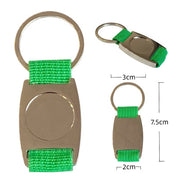 Llavero de Cinta Verde