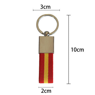 Llavero Cinta Elástica Bandera de España