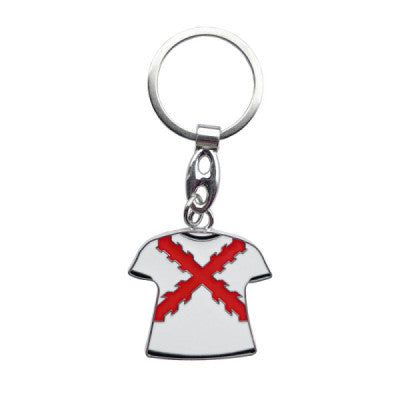 Llavero Metálico Camiseta Cruz de Borgoña