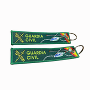 Llavero de Lona Bordada Guardia Civil Fiscal y Fronteras