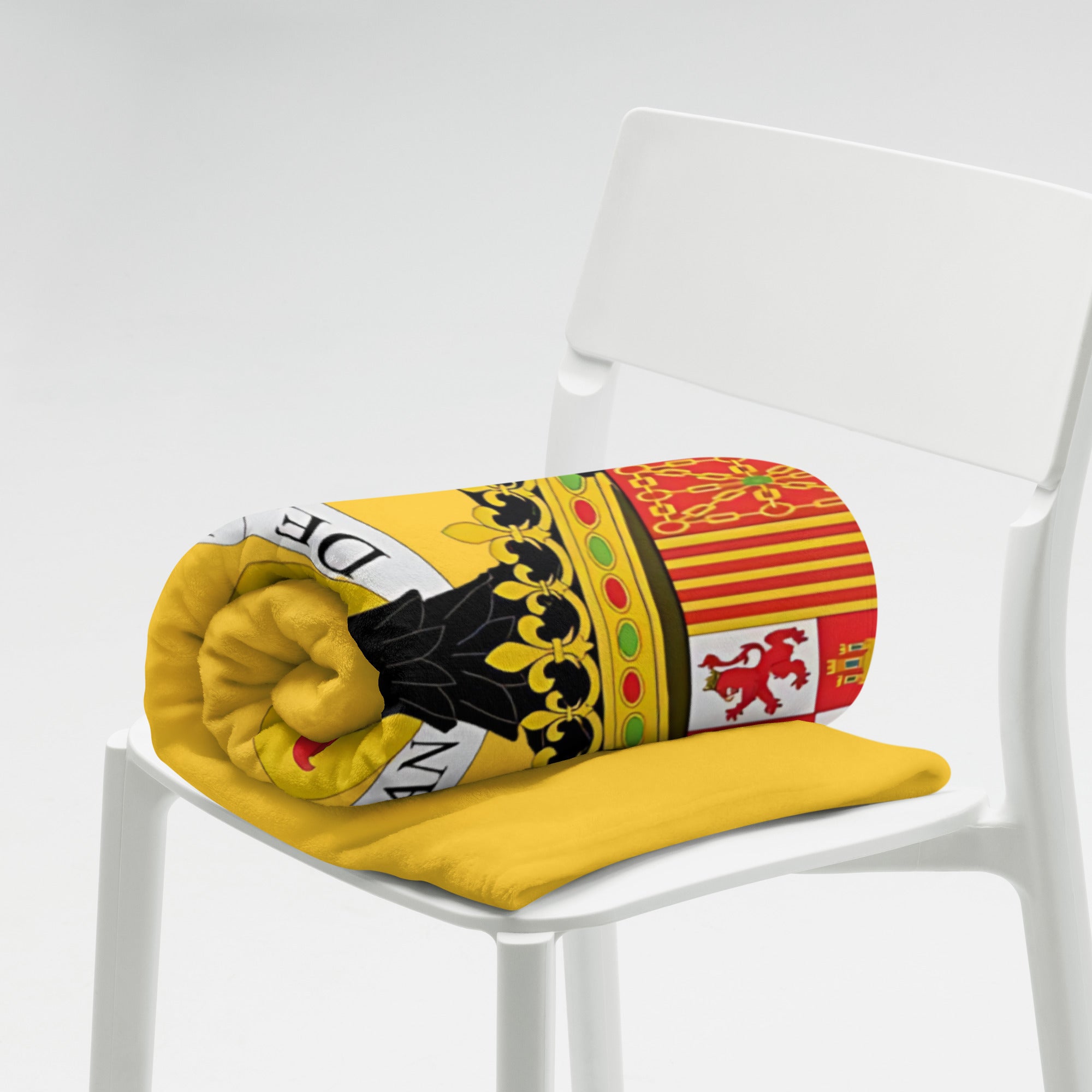 San Juan Eagle Decke und spanische Flagge