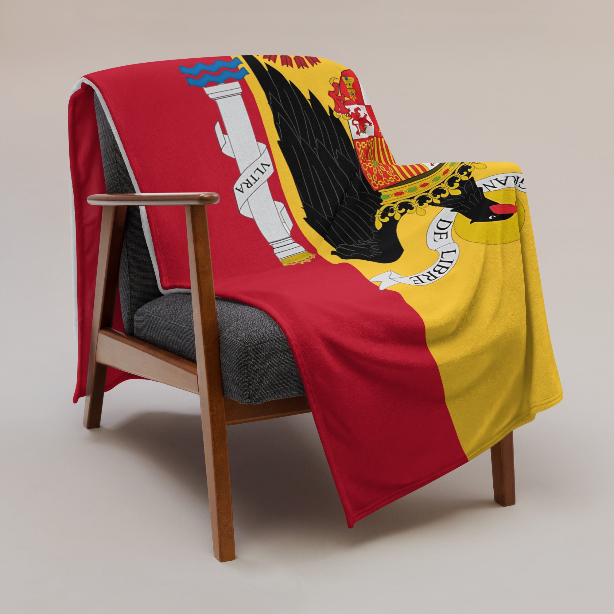 San Juan Eagle Decke und spanische Flagge