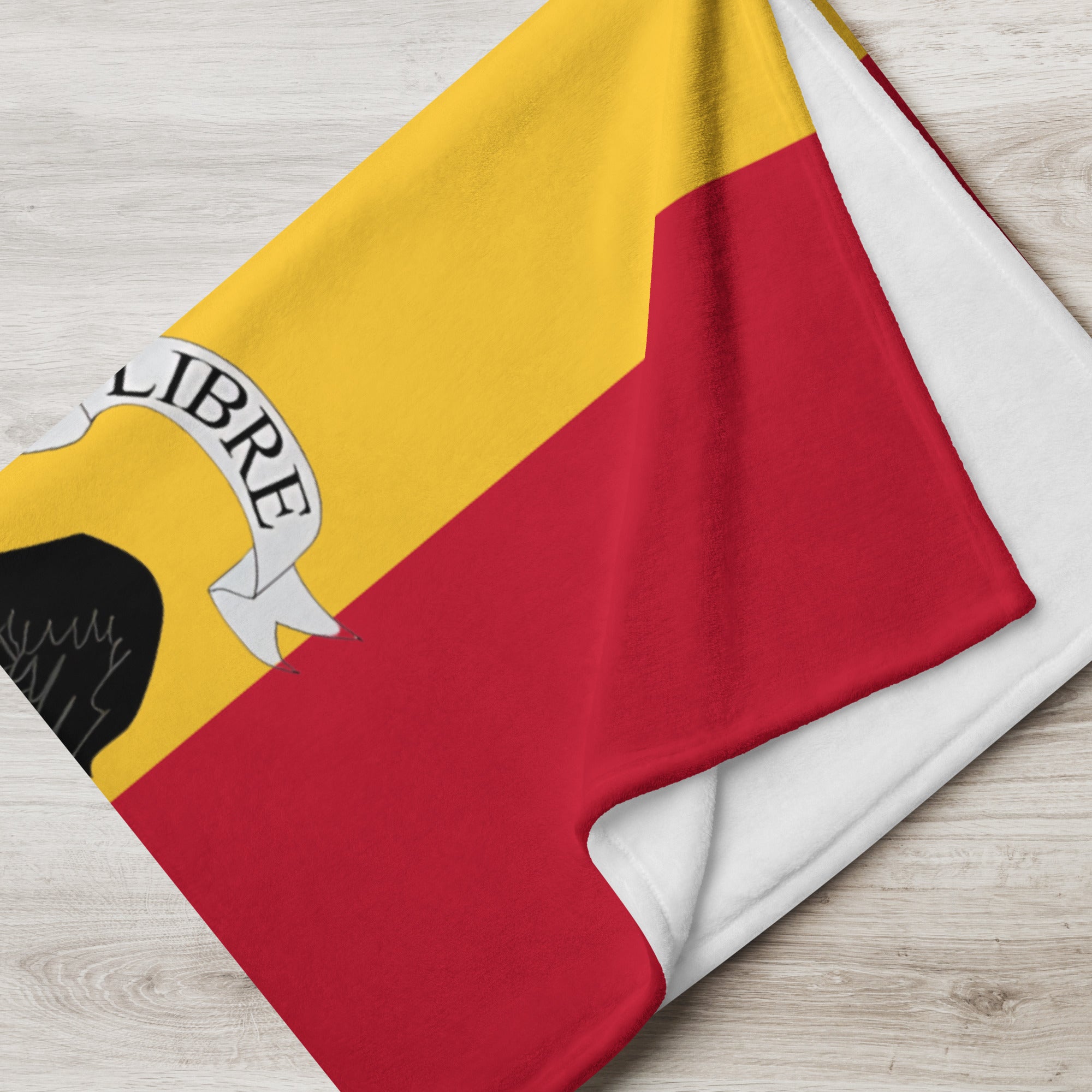 San Juan Eagle Decke und spanische Flagge