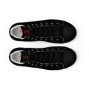 Zapatillas Falange de lona de caña alta para hombre - LaFlamencadeBorgoña